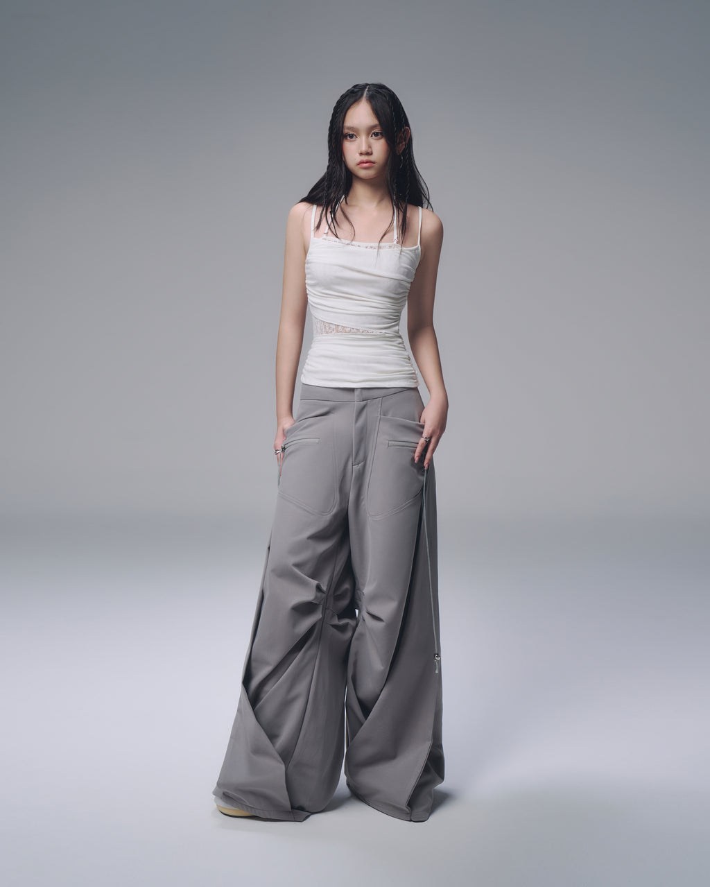 Aysel Lace Panel Top