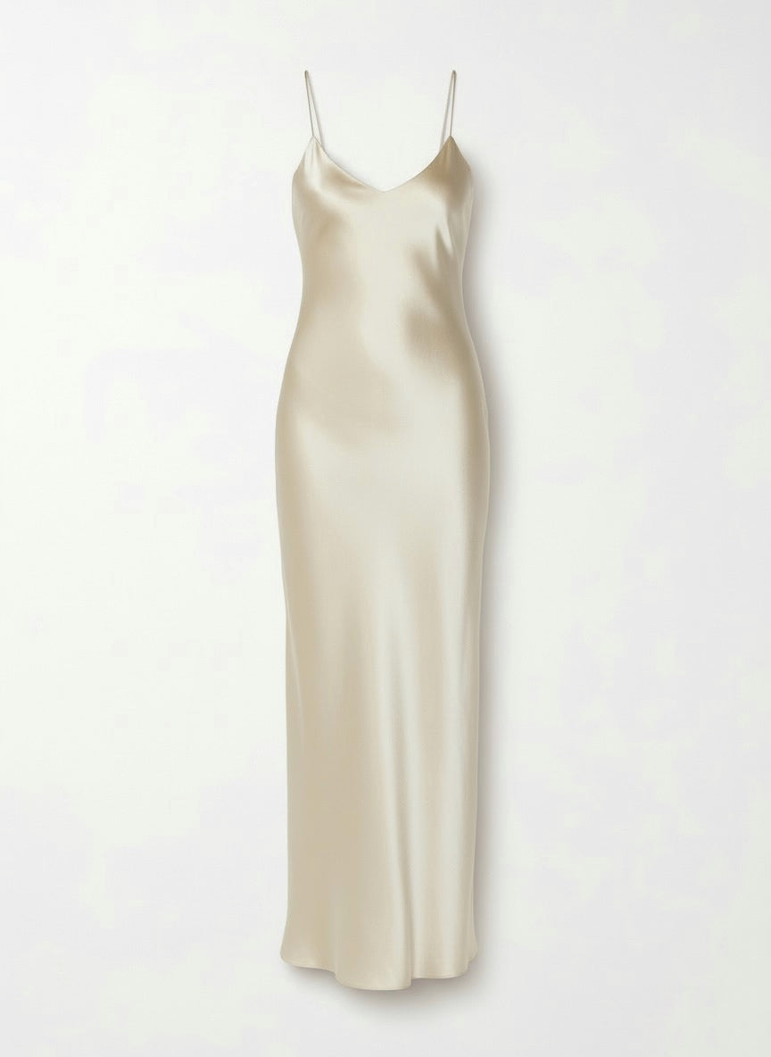 The Silk Lumen Dress